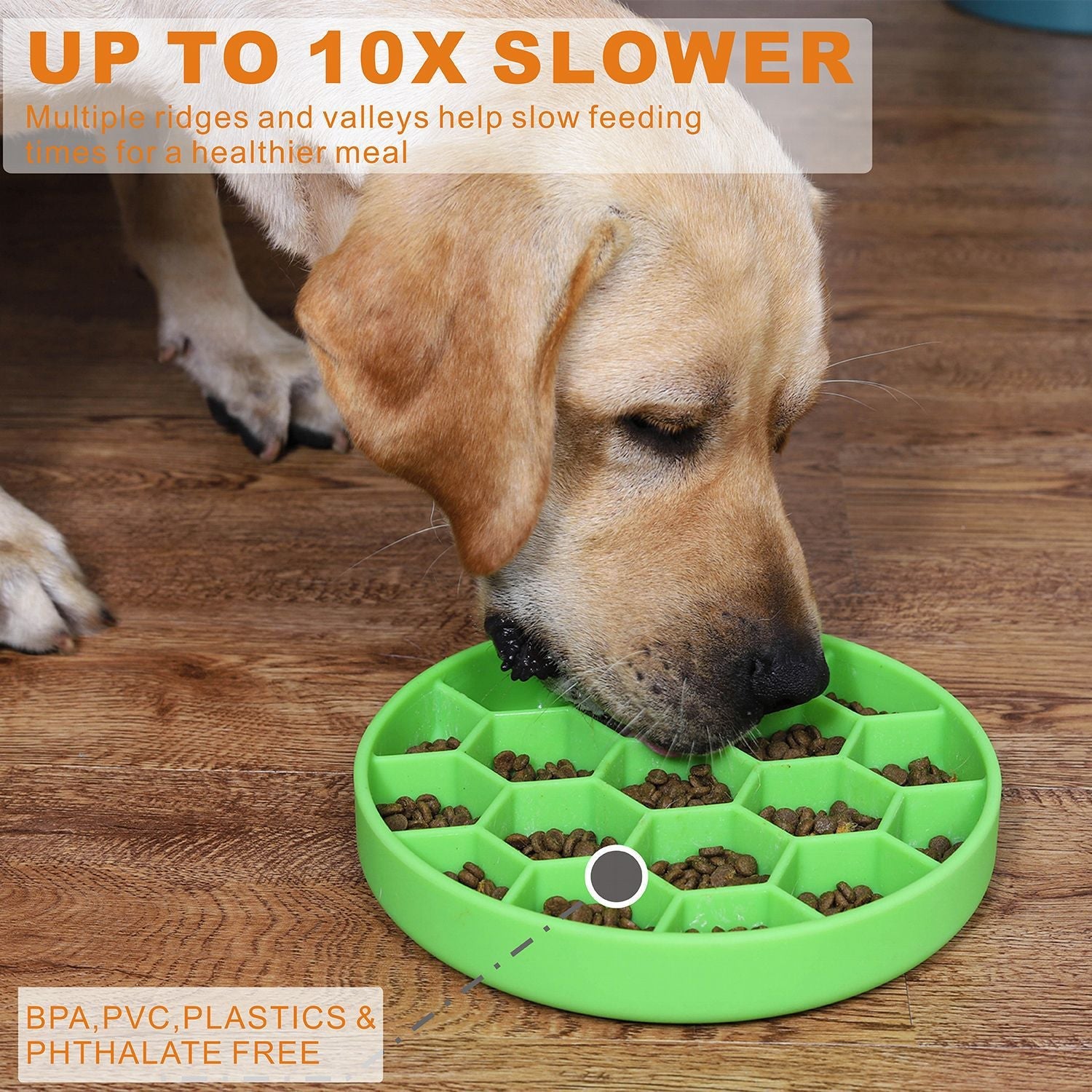 Enhance Your Pet's Dining Experience with the Honeycomb Pet Slow Food Bowl