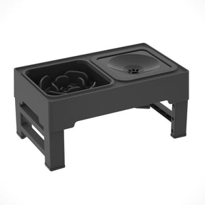 The Ultimate Pet Lifting Table Foldable Dog Drinking Bowl