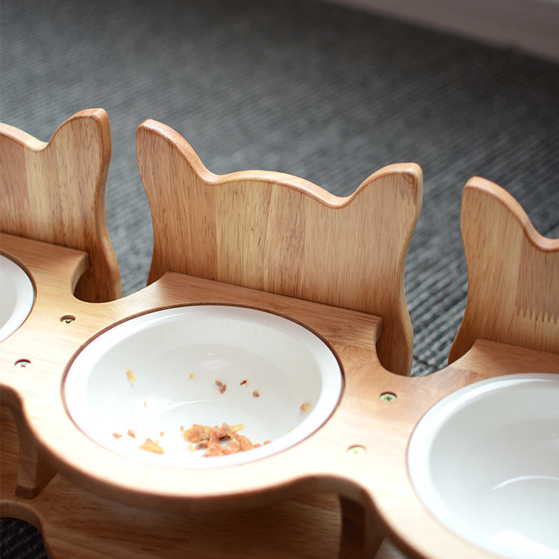 Meow Fairy Ceramic Cat Bowl
