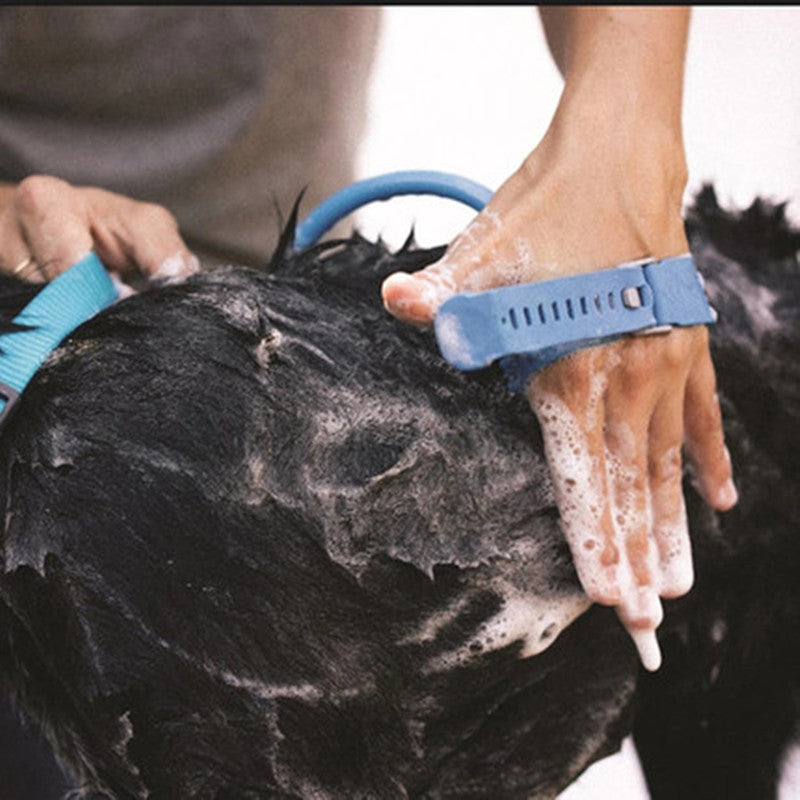 New Pet Bathing Tool Massager