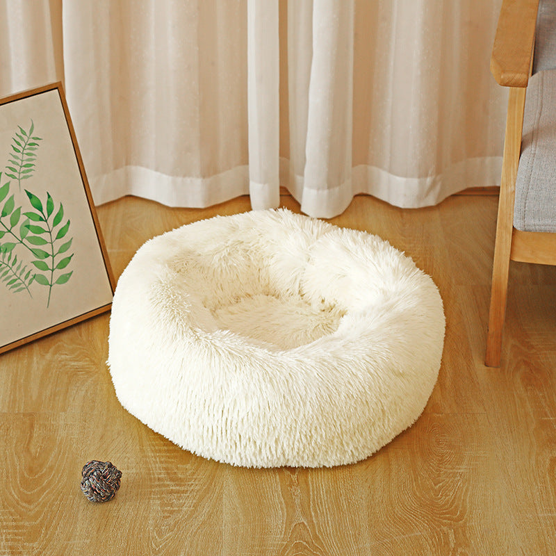 Pet Kennel Plush Long Wool