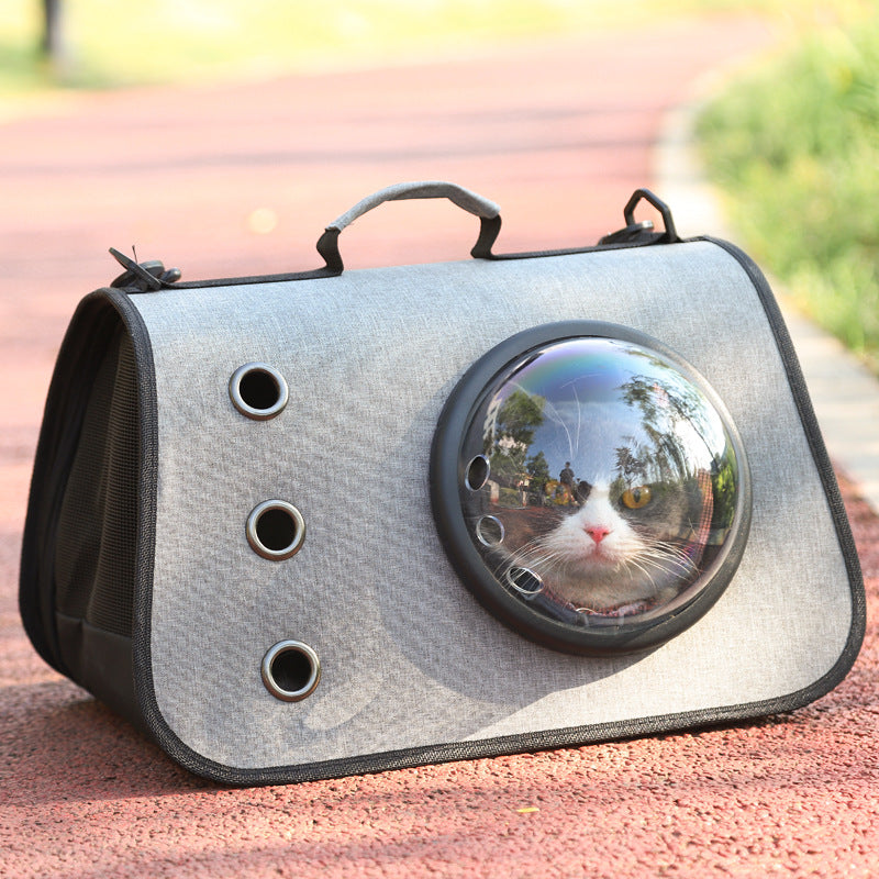Portable Foldable Linen Pet Bag