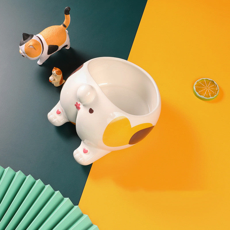 Ceramic Pet Bowl Cat Bowls Dog