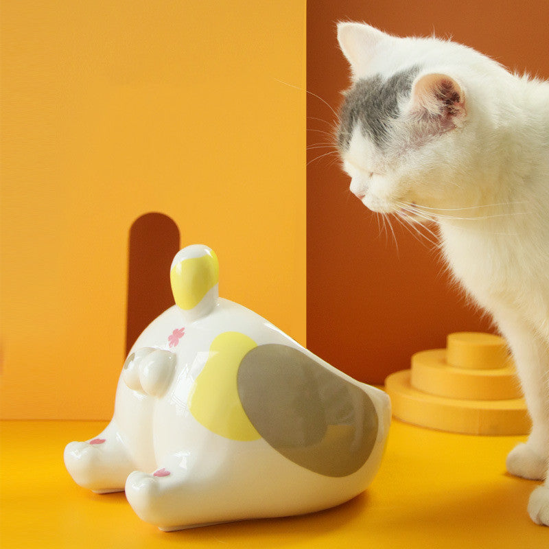 Ceramic Pet Bowl Cat Bowls Dog