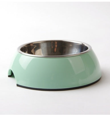 Stainless Steel Bowl Melamine Pet Tableware