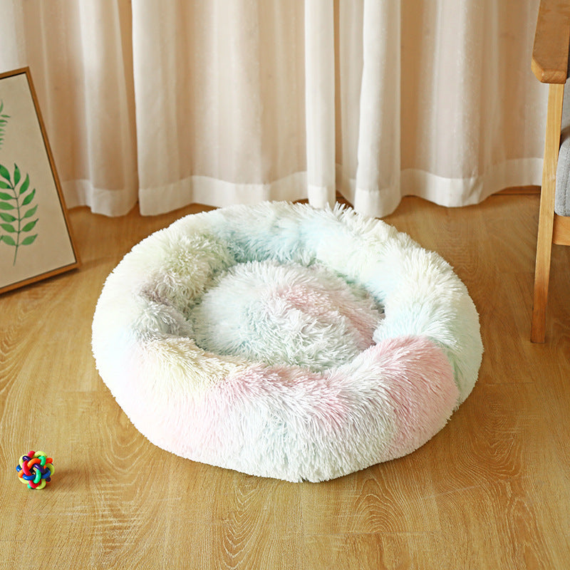 Pet Kennel Plush Long Wool