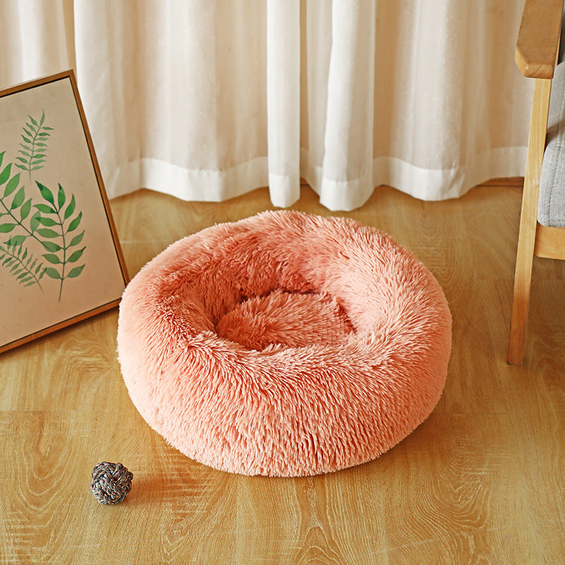 Pet Kennel Plush Long Wool