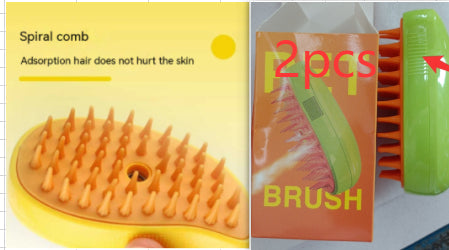 3 In 1 Cat Steam Brush Steamy Brush