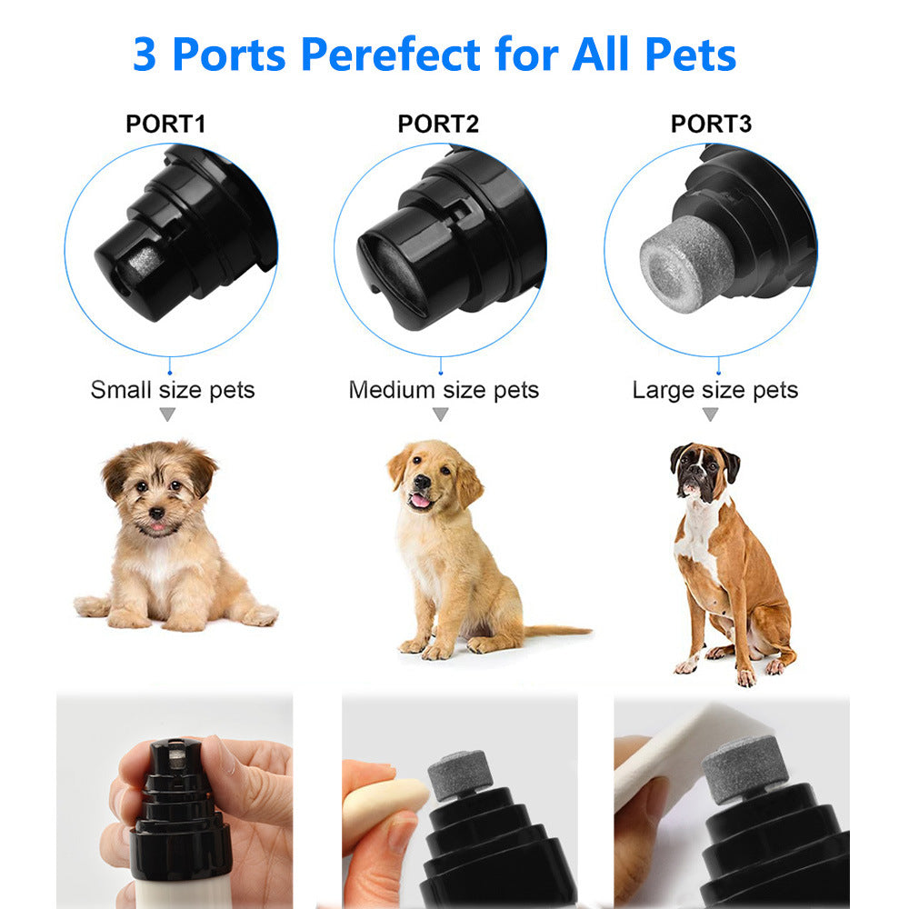 Electric Dog Nail Clippers Grinders USB Charging