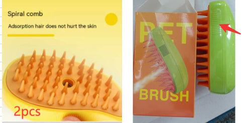 3 In 1 Cat Steam Brush Steamy Brush
