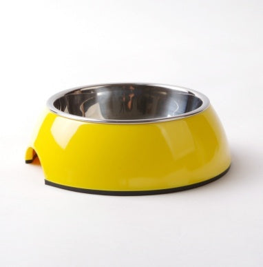 Stainless Steel Bowl Melamine Pet Tableware