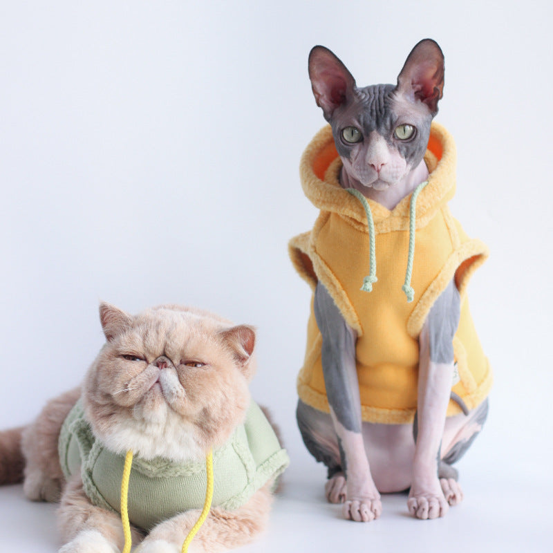 Thickened Warm Hooded Sweater