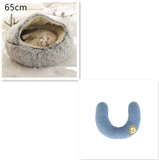 2 In 1 Cat Bed Pet Winter Bed