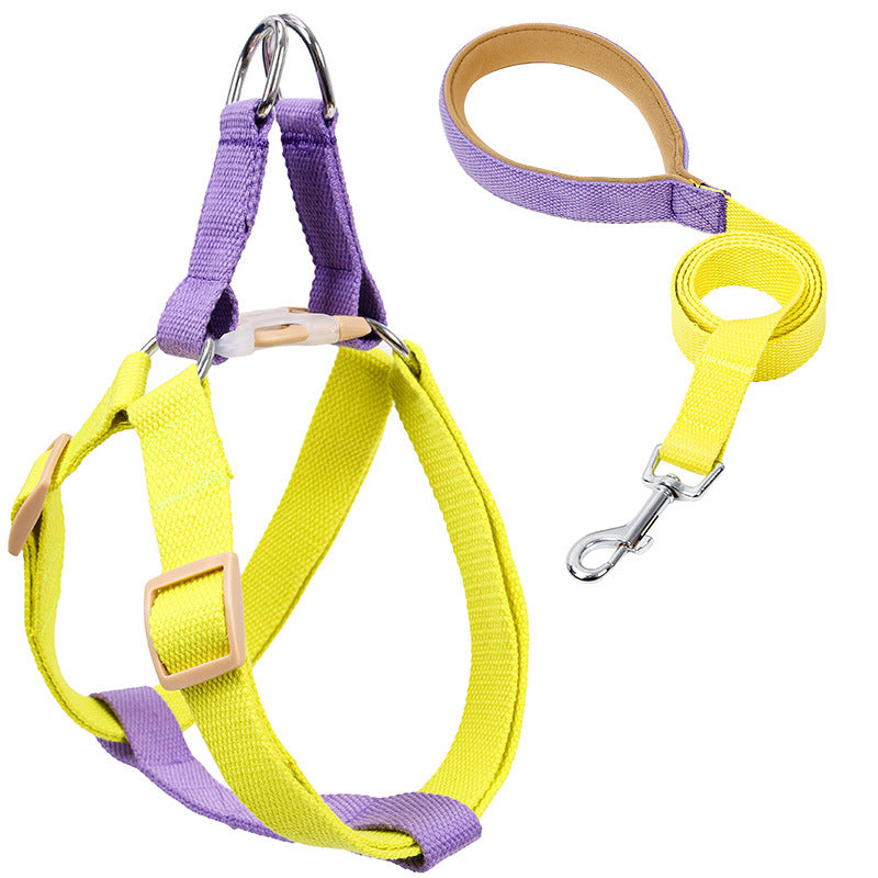 Color Pet Leash Vest-style Dog Leash