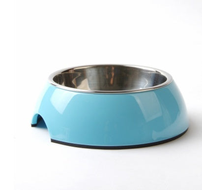 Stainless Steel Bowl Melamine Pet Tableware