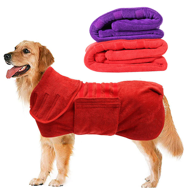 Pet Super Quick Drying Fiber Bath Towel