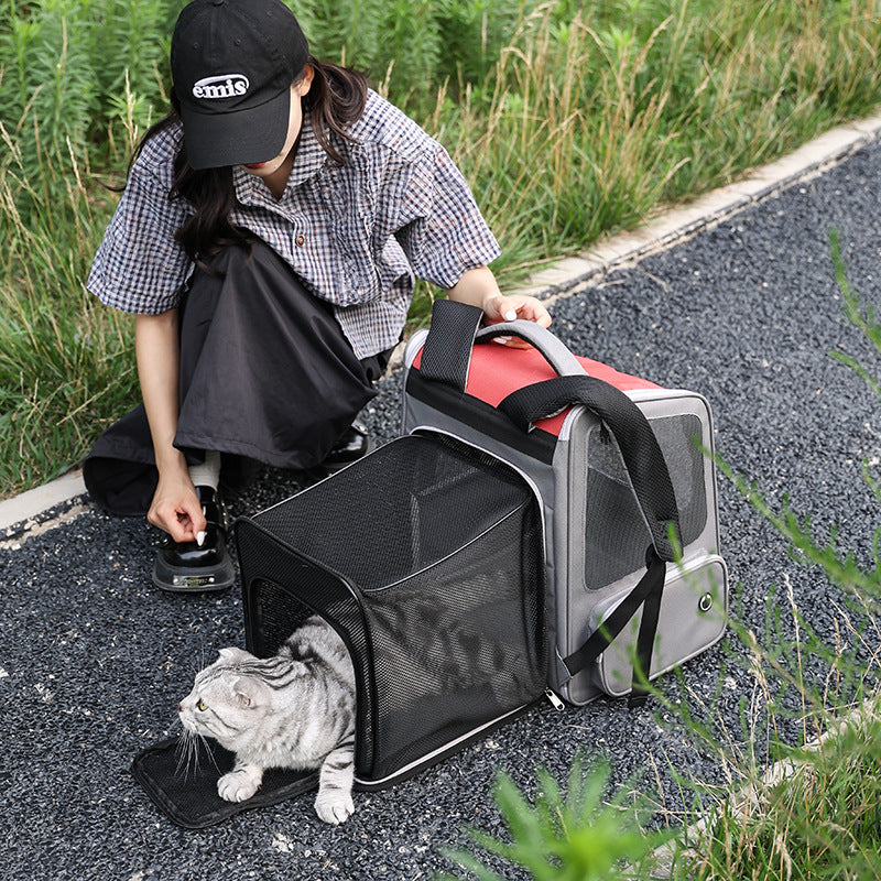 Diaper Bag Portable Pet Backpack