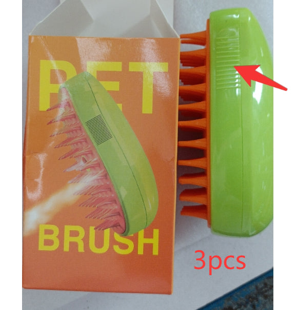 3 In 1 Cat Steam Brush Steamy Brush