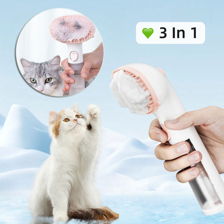 3 In 1 Pet Steam Brush Pet Cleaning