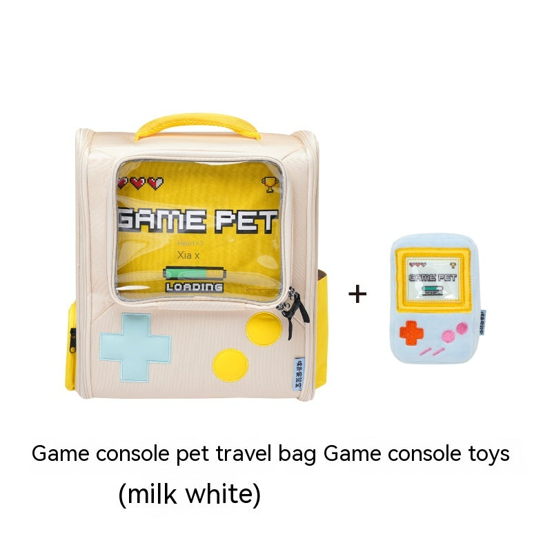 Game Console Retro Style Pet Cat Bag