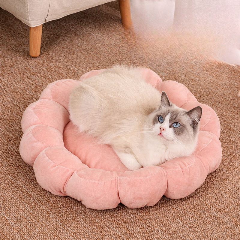 50x50cm Multi Color Petal Cat Nest