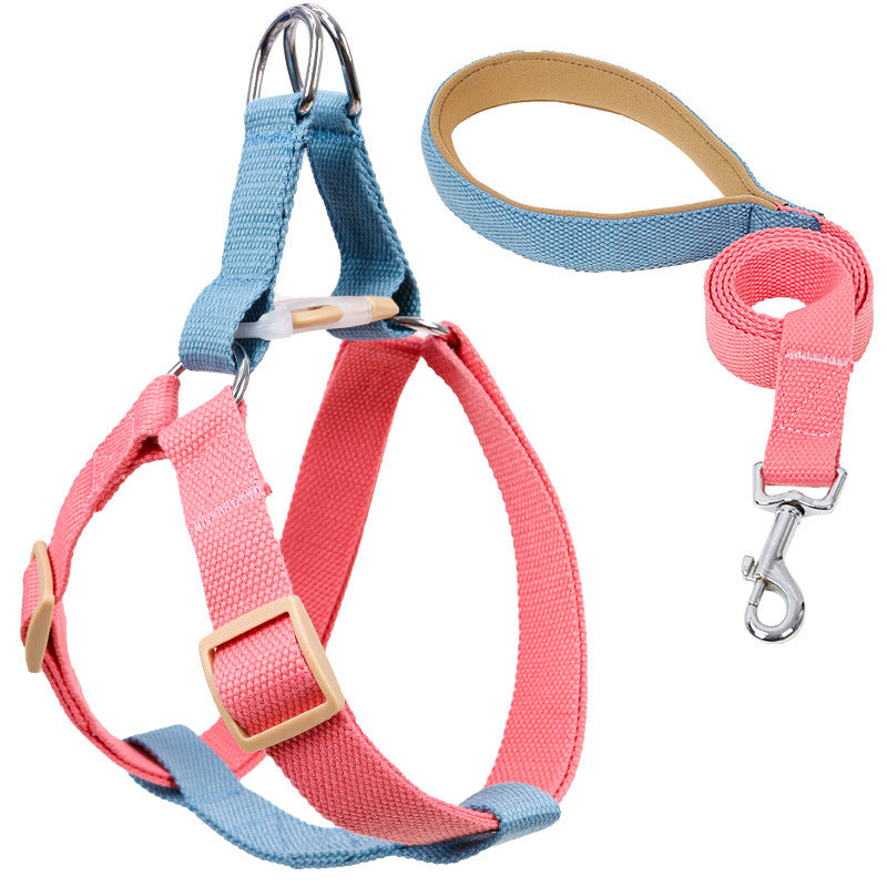 Color Pet Leash Vest-style Dog Leash