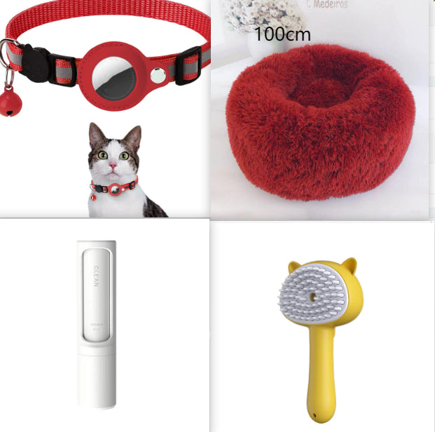 Hair Cleaning Brush With Mist Cat Grooming