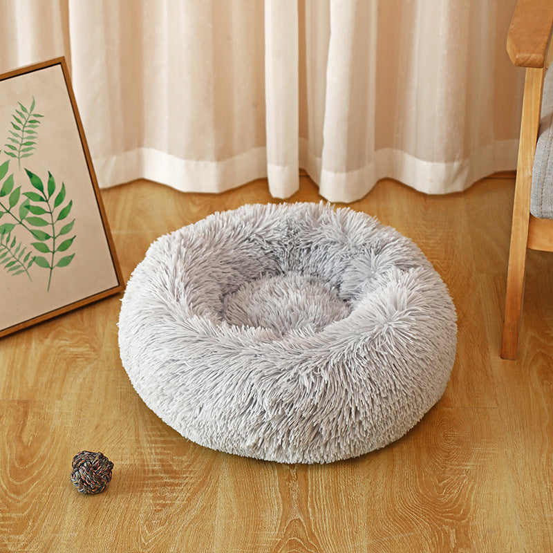 Pet Kennel Plush Long Wool