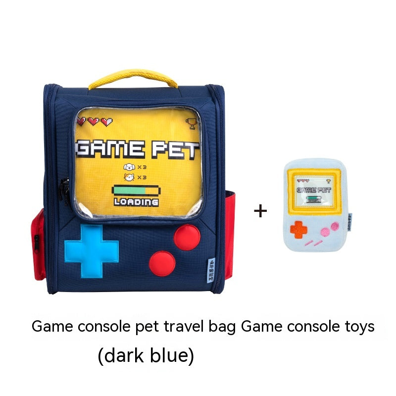 Game Console Retro Style Pet Cat Bag