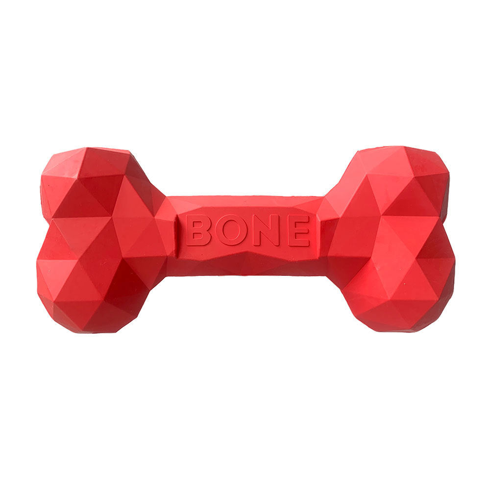 Bite Resistant Rubber Bone Toy