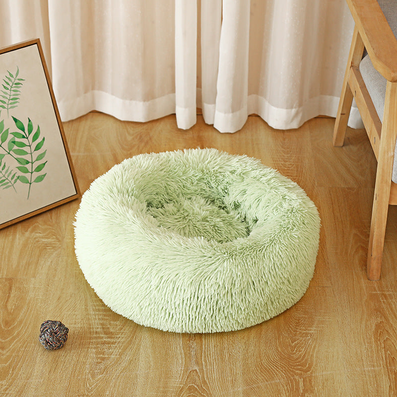 Pet Kennel Plush Long Wool