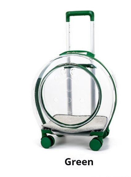 Pet Trolley Bag Portable Out Transparent