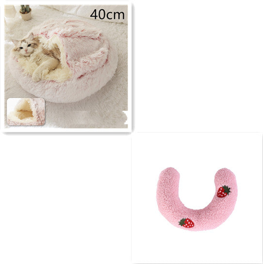 2 In 1 Cat Bed Pet Winter Bed